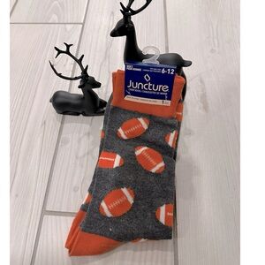 SOLD•SOLD🏈Men’s Crew Football socks! New! Sz 6-12